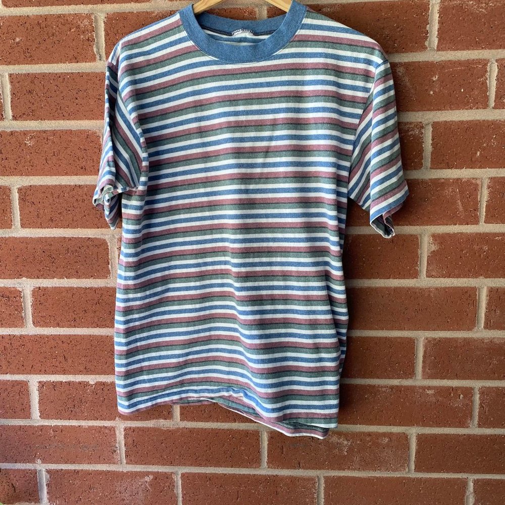 90's deadstock striped tee